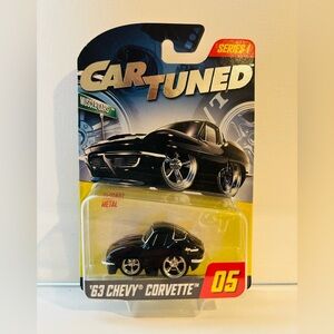 2024 CAR TUNED '63 CHEVY CORVETTE WALGREENS EXCLUSIVE SERIES 1 #05 BLACK NEW